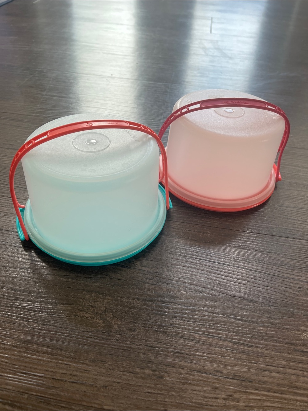 Tupperware Mini Cake Containers Bundle